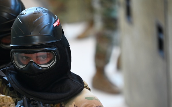 The 161st and 162nd Security Forces Squadrons conduct a week of annual training