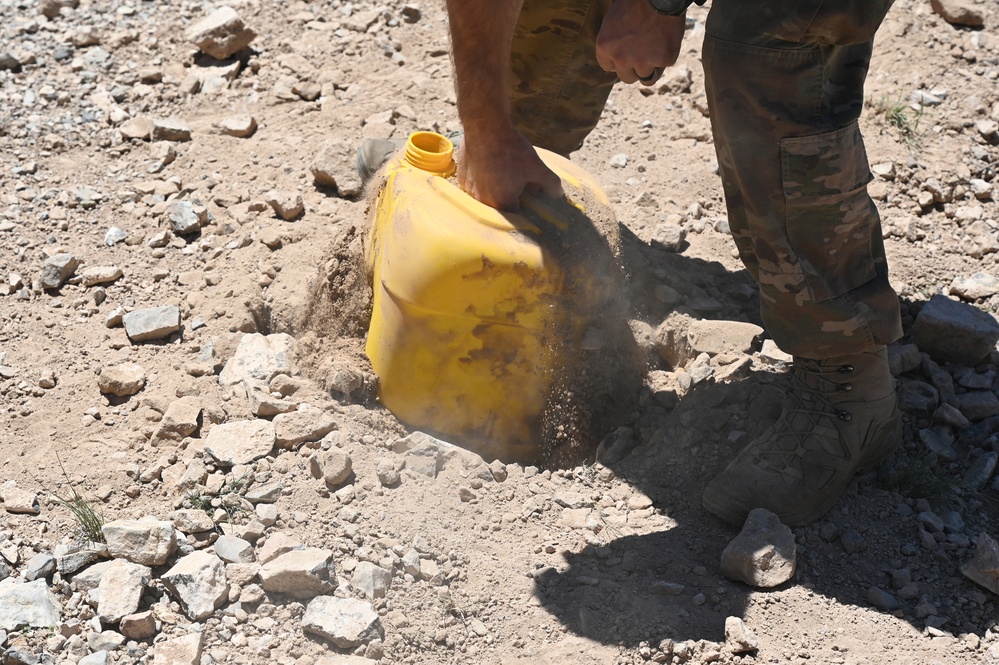 The 161st and 162nd Security Forces Squadrons conduct a week of annual training