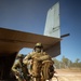 Australian Soldiers With the 5 RAR Insert Via USMC Osprey