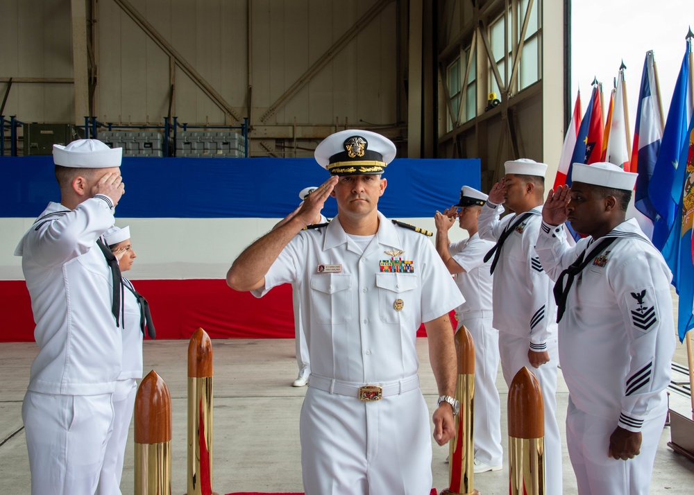 Helicopter Maritime Strike Squadron Five One (HSM-51) Change of Command