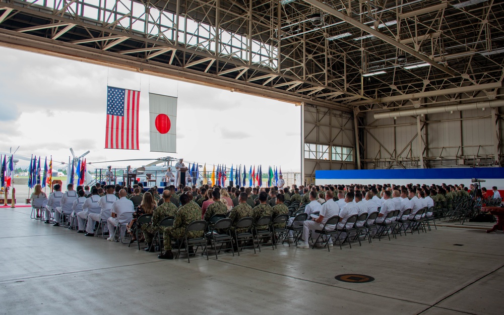Helicopter Maritime Strike Squadron Five One (HSM-51) Change of Command