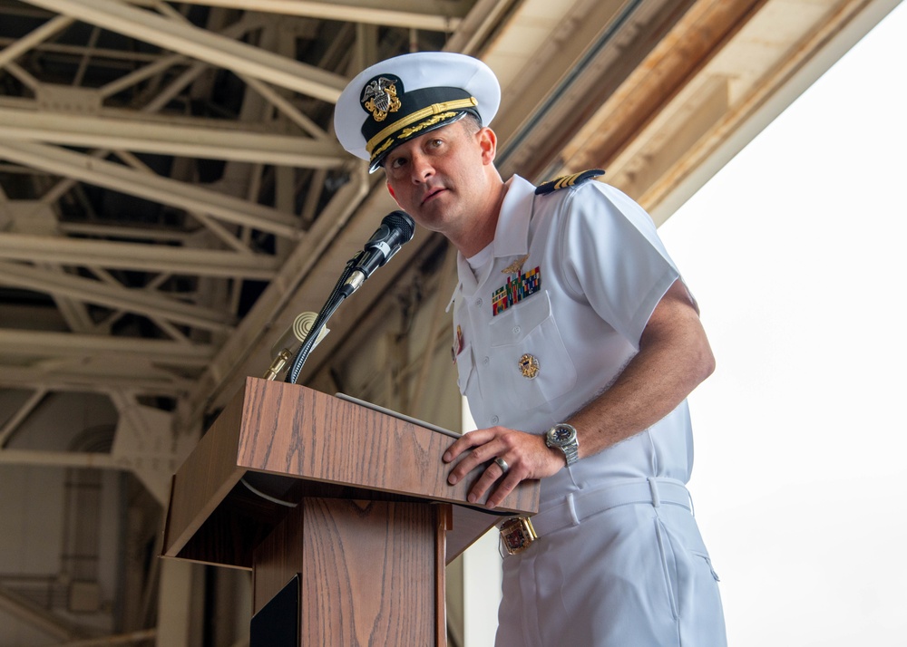 Helicopter Maritime Strike Squadron Five One (HSM-51) Change of Command