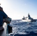 RIMPAC 2022 partner nations replenishment at sea