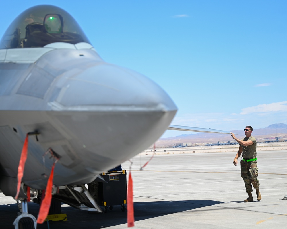 1st Fighter Wing Maintainers ensures F-22 readiness at RF 22-3