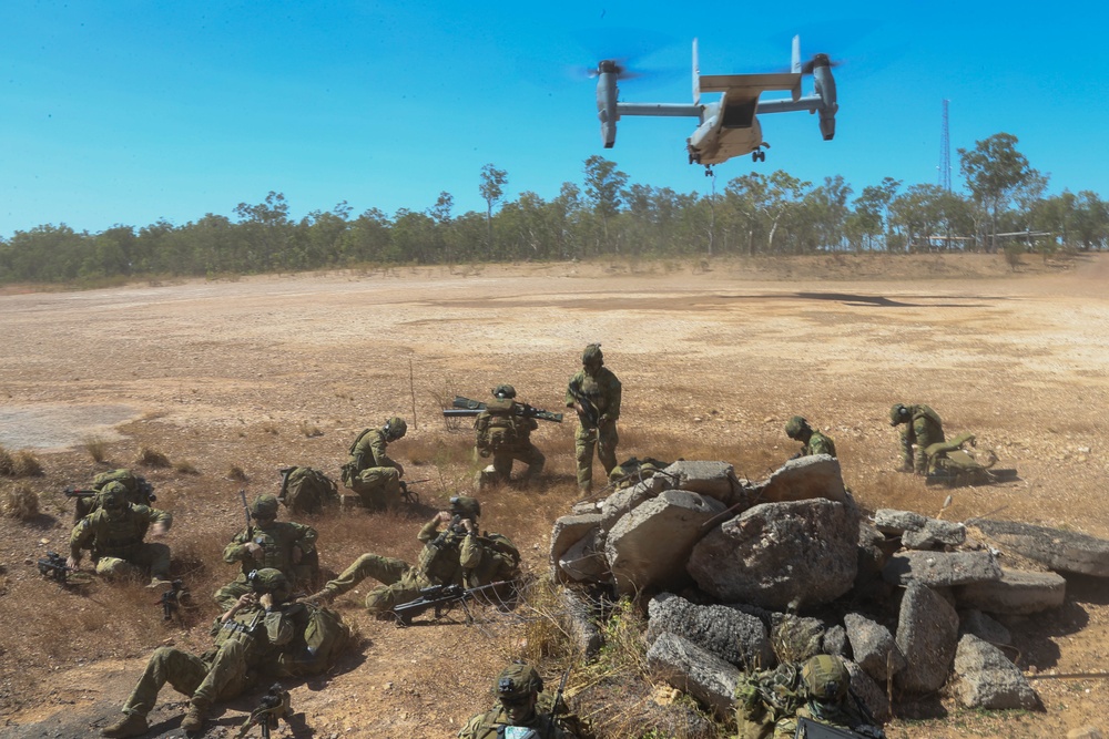 Exercise Koolendong: Air Assault at Mount Bundey