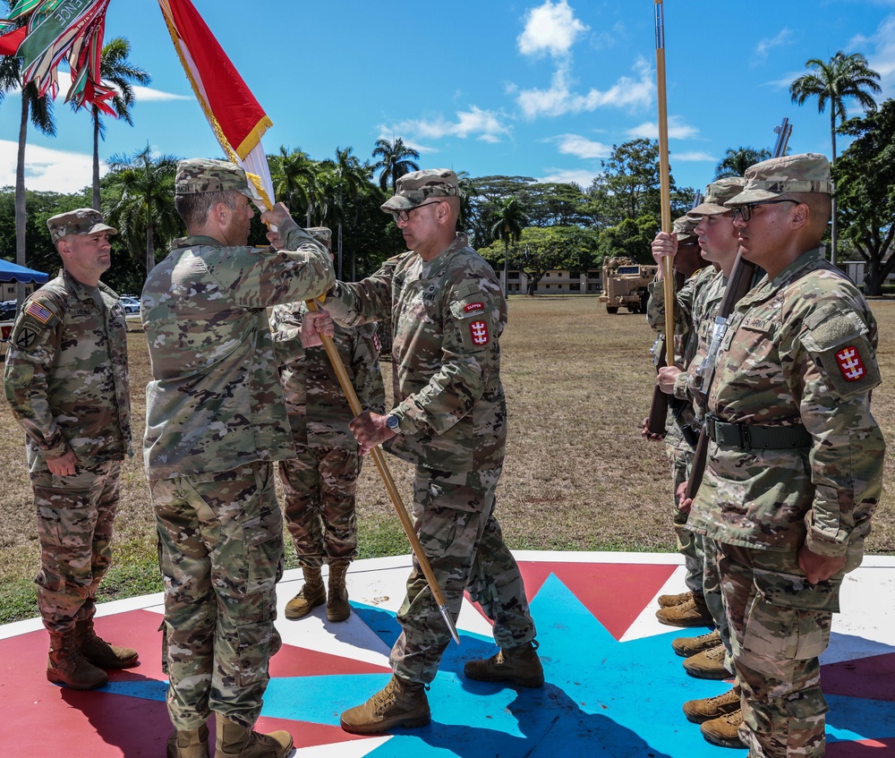 130th Engineer Brigade change of command