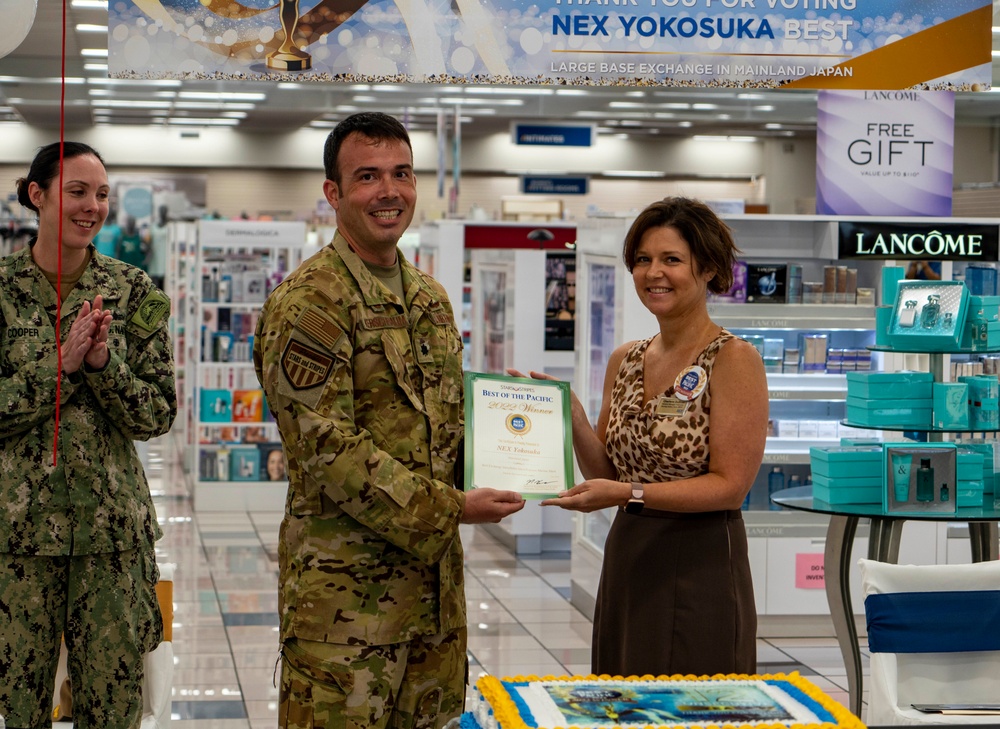 Yokosuka NEX wins Best of Pacific Award