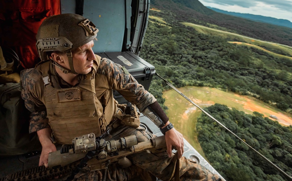 U.S. Marines Improve Advanced Marksmanship with Aerial Sniper Training