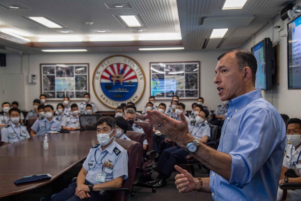 JASDF Air Command Staff College Visits CFAS