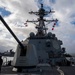 USS Gridley Departs Pearl Harbor