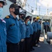 HMCS Vancouver conducts RAS with HMNZS Aotearoa