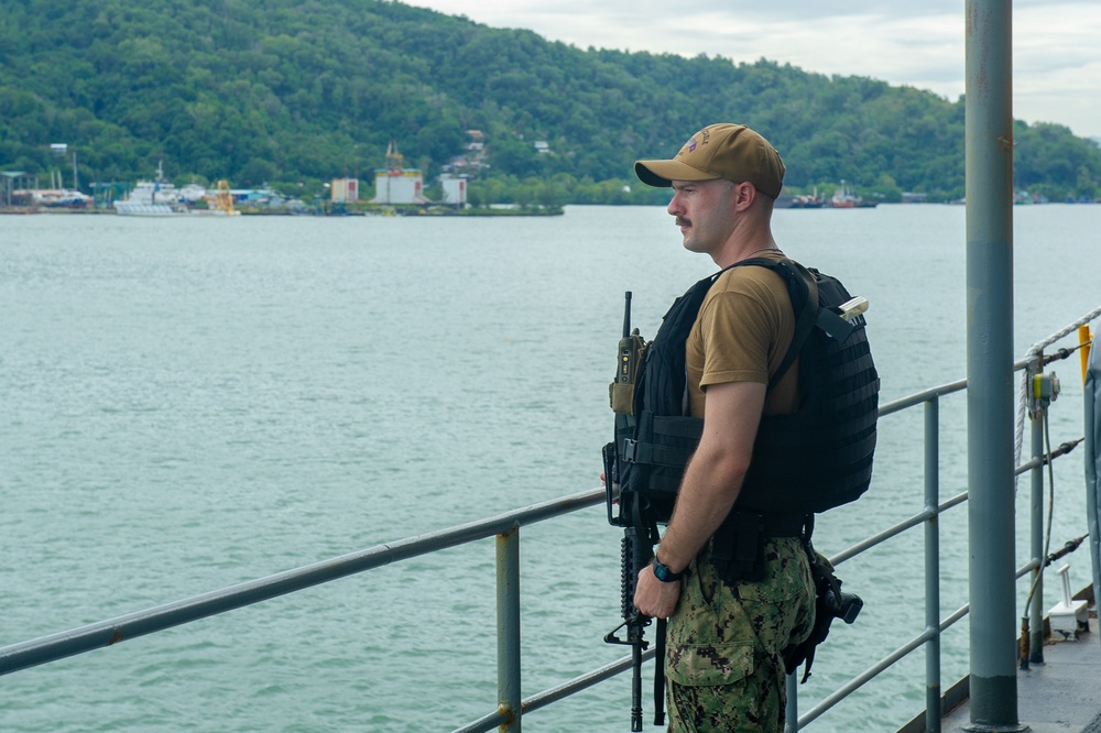 Frank Cable Arrives in Malaysia