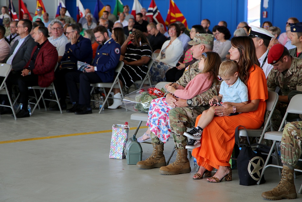 USAG Benelux Change of Command July 15, 2022