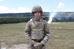 PA National Guard Military Police qualify on weapons range