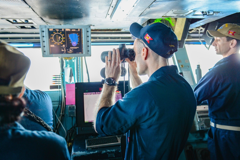 The Harry S. Truman Carrier Strike Group is on a scheduled deployment in the U.S. Naval Forces Europe area of operations, employed by U.S. Sixth Fleet to defend U.S., allied and partner interests.