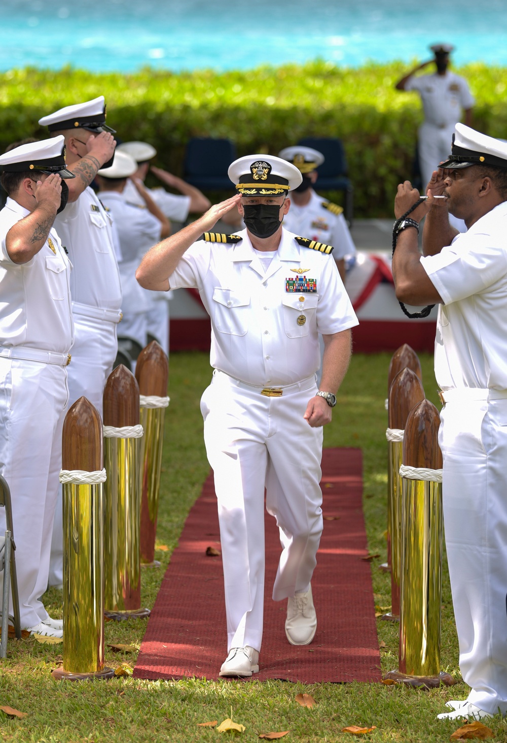 NSF Diego Garcia Change of Command 2022