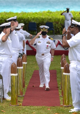 NSF Diego Garcia Change of Command 2022