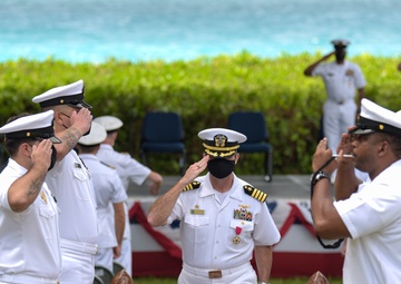 NSF Diego Garcia Change of Command 2022