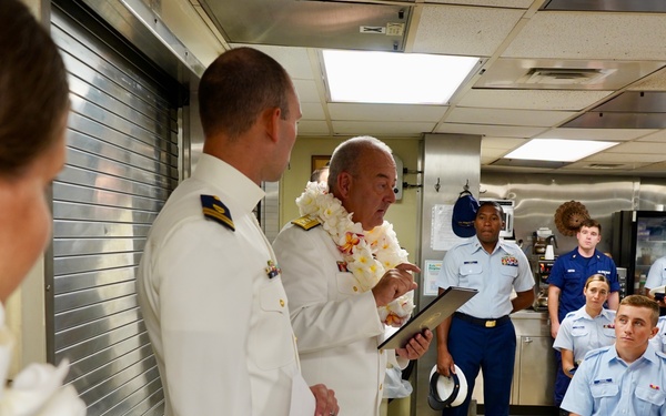 USCGC Sequoia (WLB 215) change of command