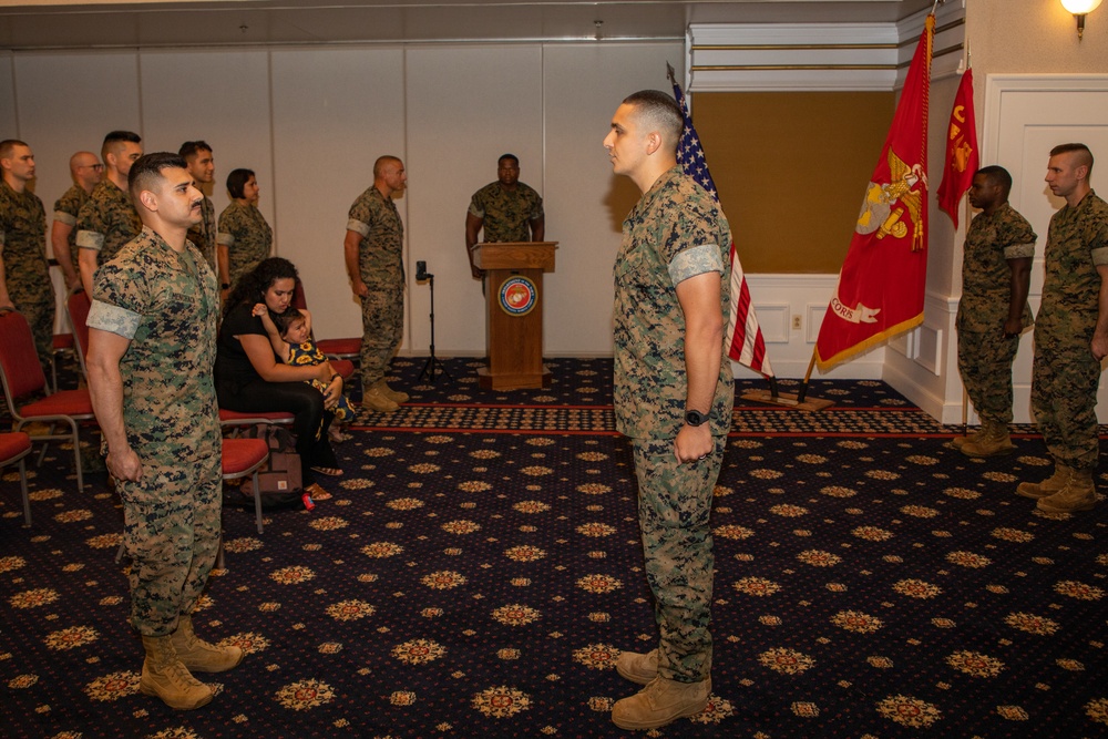 Headquarters &amp; Service Company Change of Command Ceremony