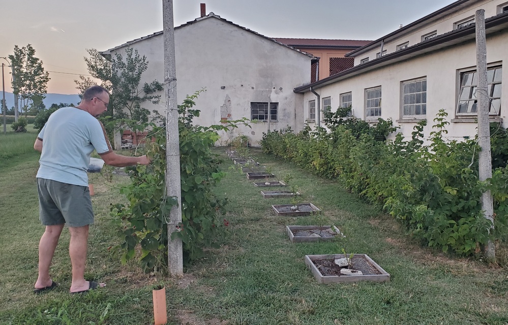 Whether at work or at home, LRC Italy program manager’s life revolves around food