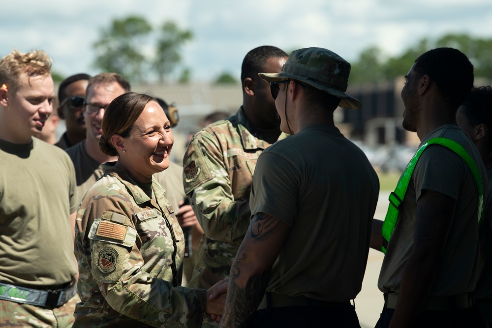 4th and 73rd AMU Participate in Load Crew Competition