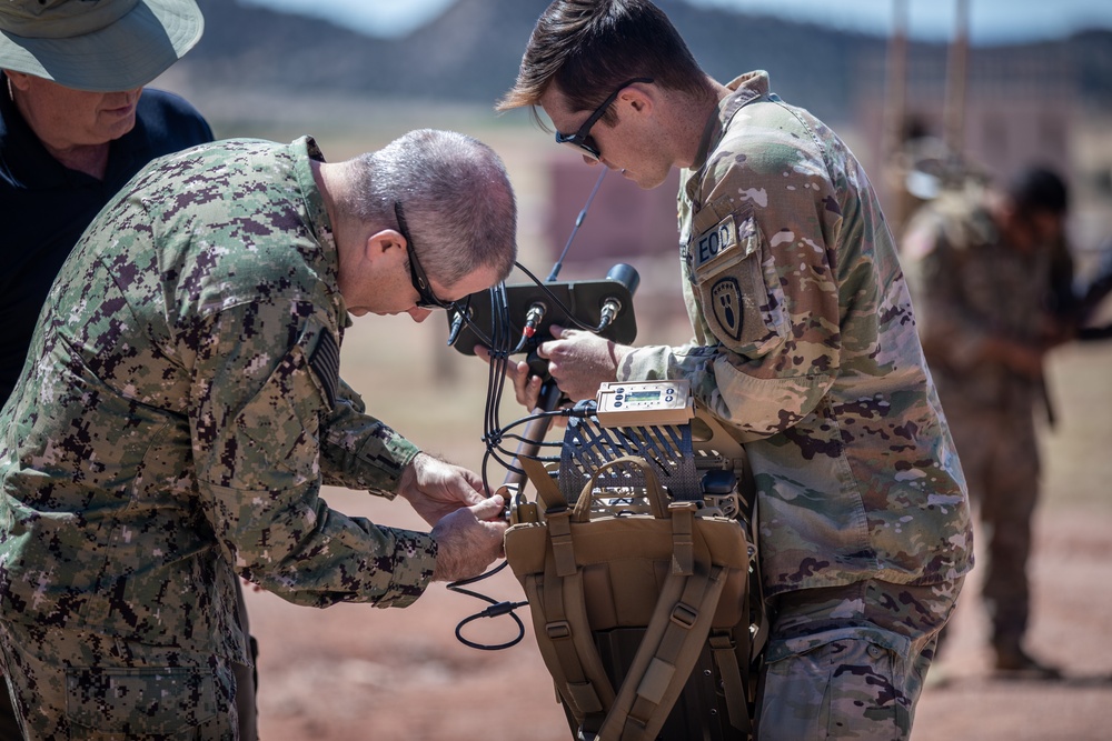 71st EOD Electronic Countermeasures Training