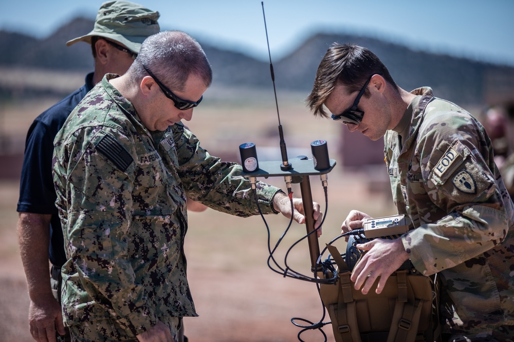 71st EOD Electronic Countermeasures Training