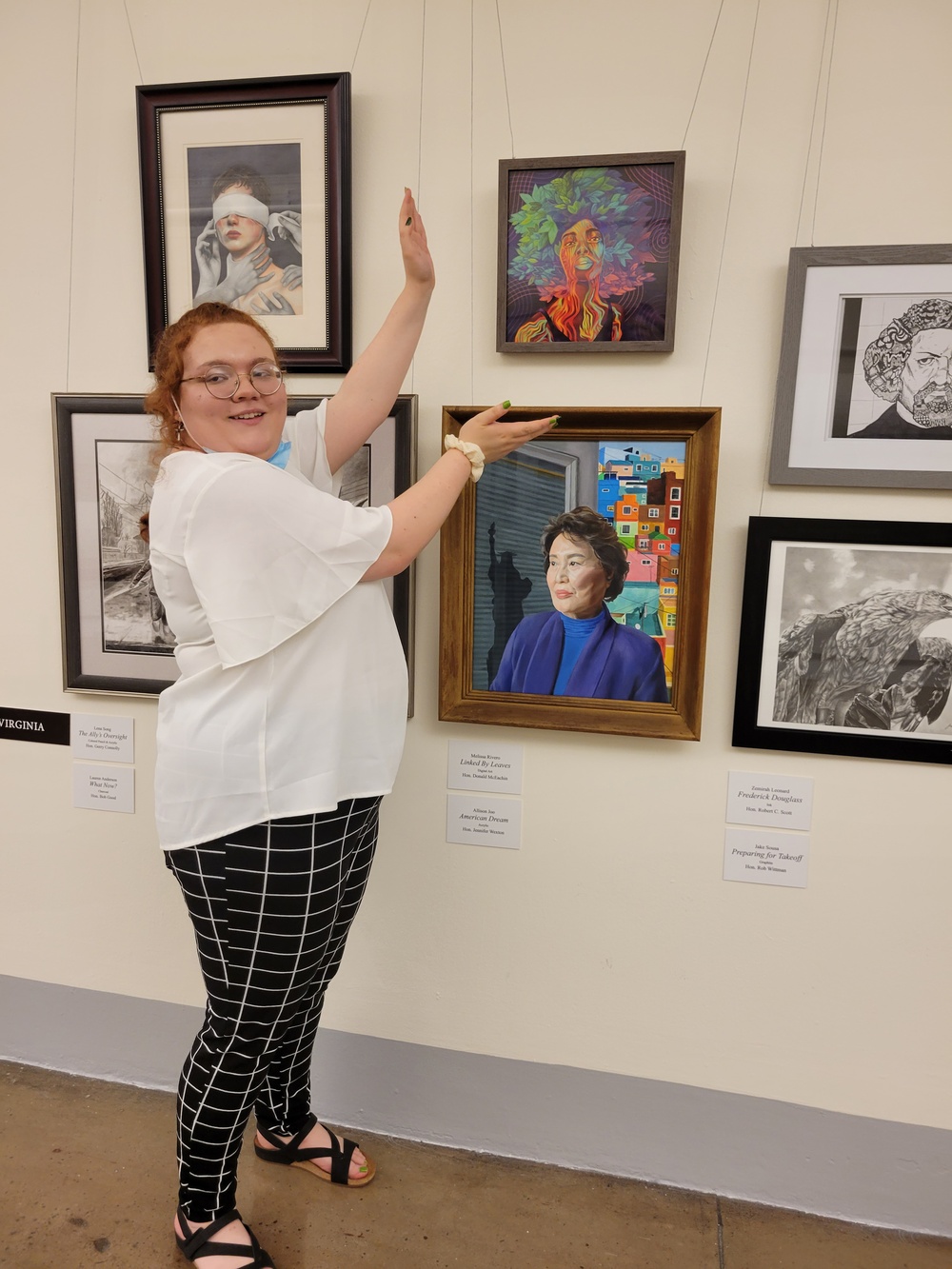 Fort Lee family member among winners of Congressional Art Competition