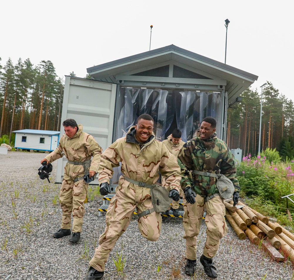 Finnish CBRN Training