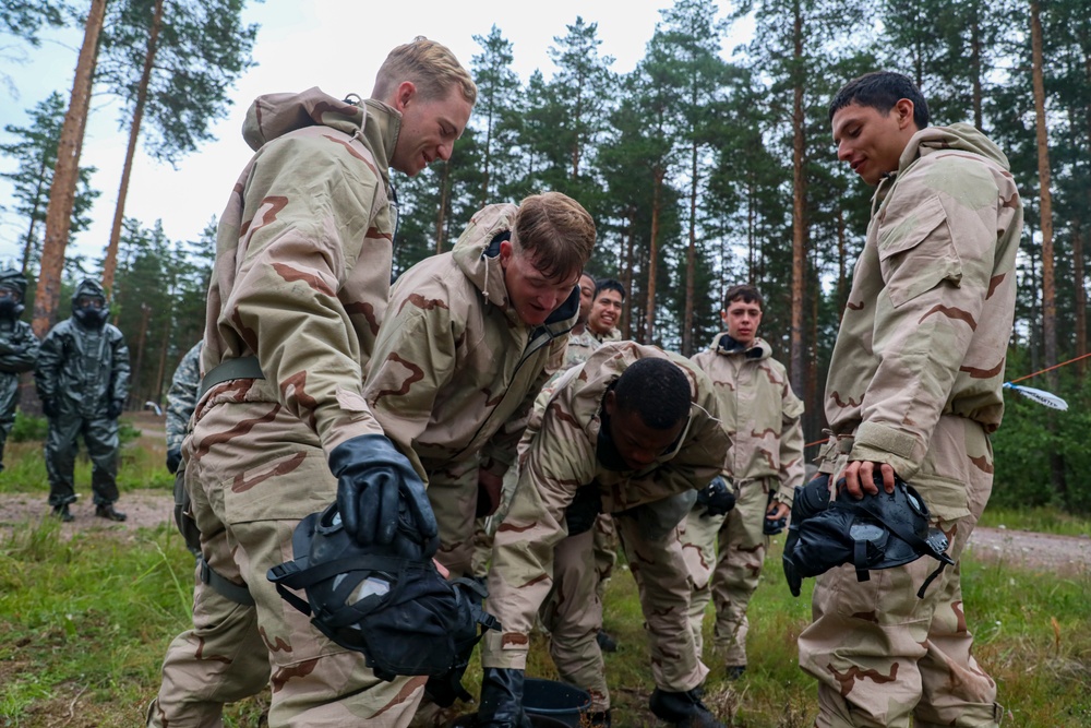 Finnish CBRN Training