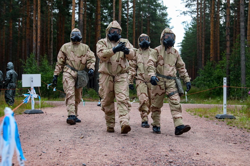 Finnish CBRN Training