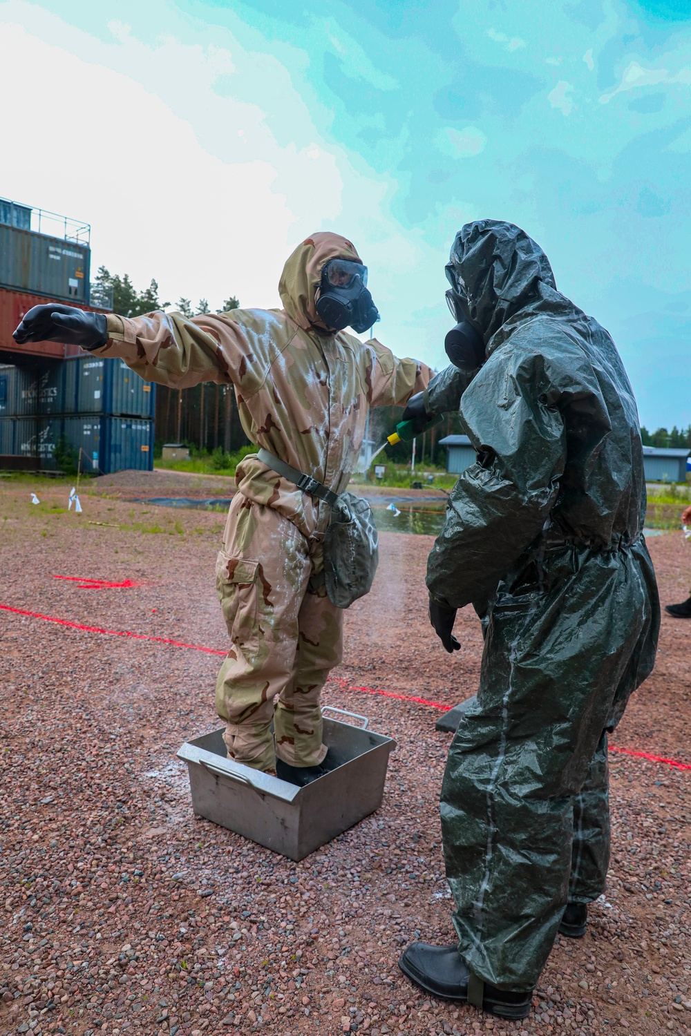 Finnish CBRN Training