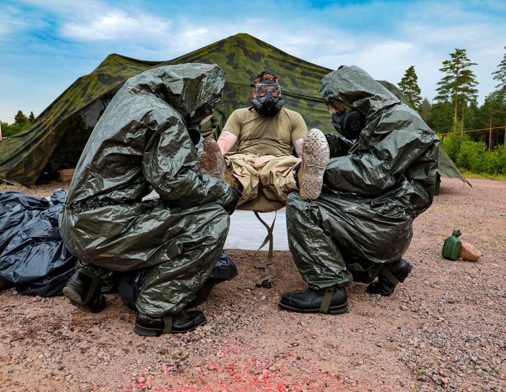 Finnish CBRN Training