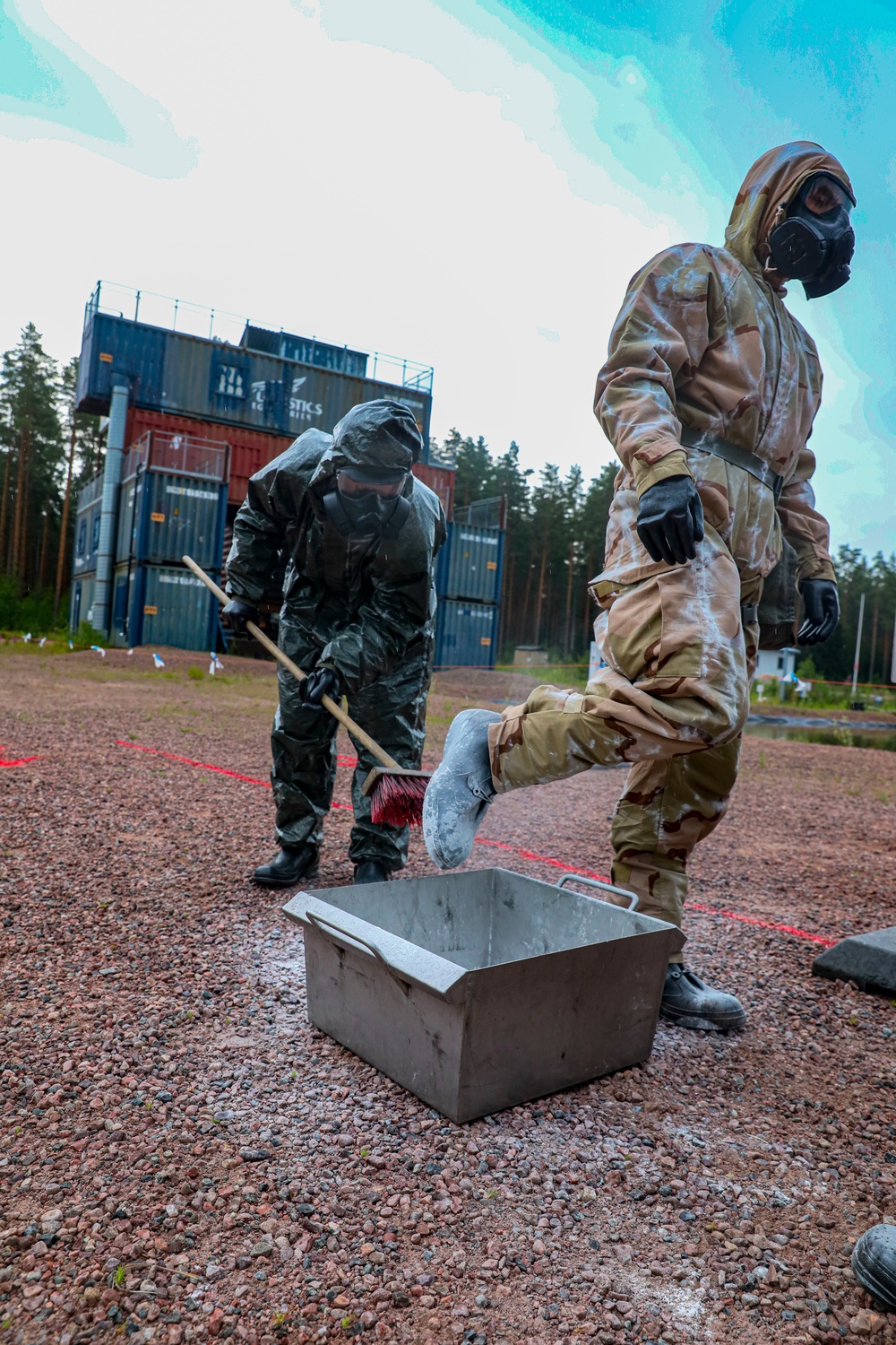 Finnish CBRN Training