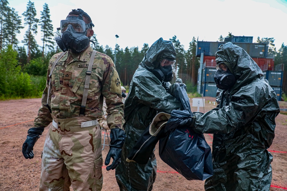 Finnish CBRN Training