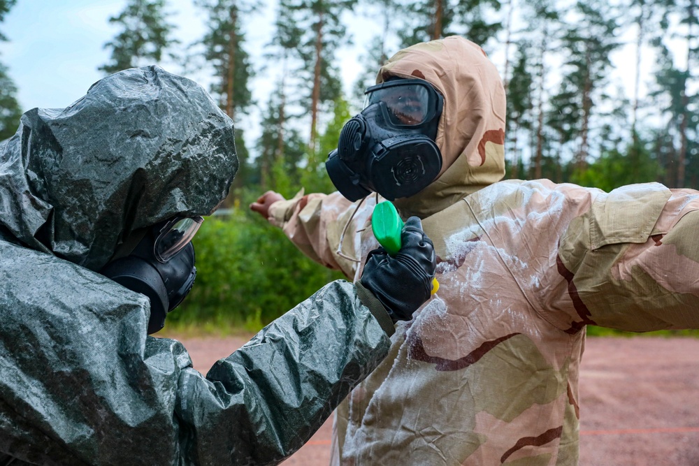 Finnish CBRN Training