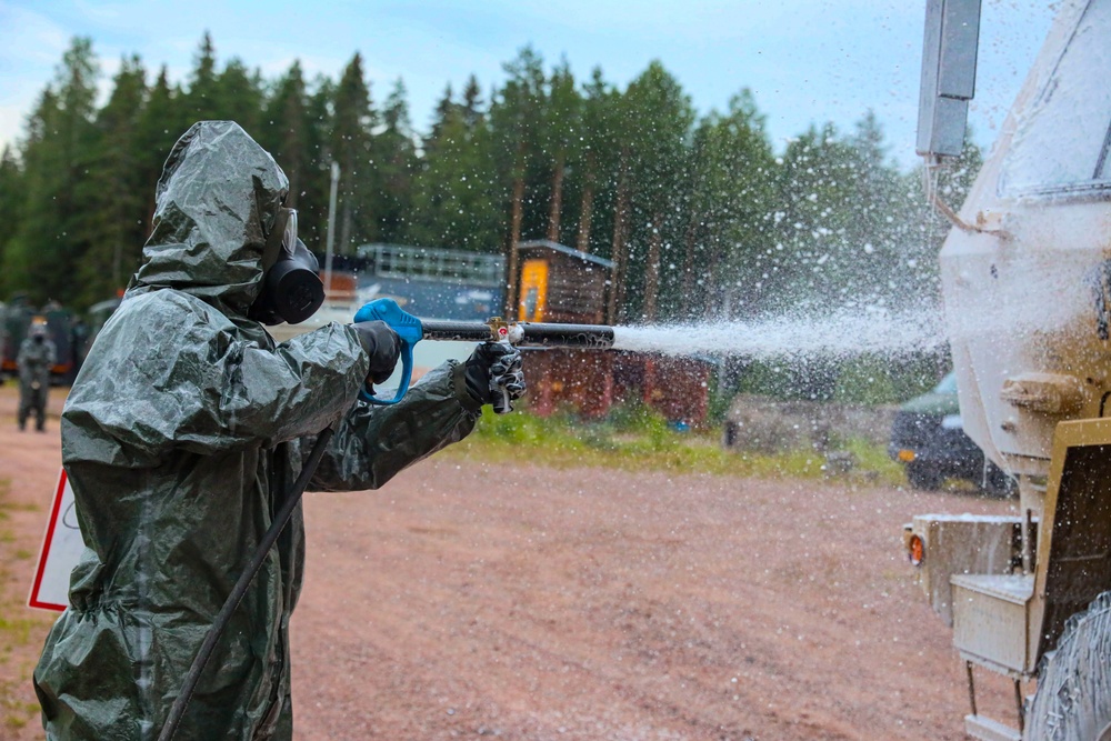 Finnish CBRN Training