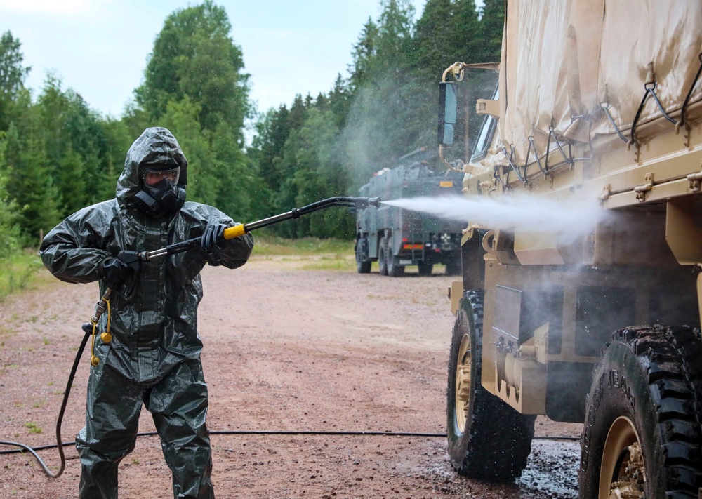 Finnish CBRN Training