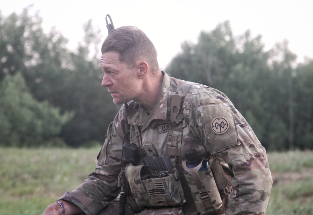 Charlie Company 69th Infantry  training  at Fort  Drum