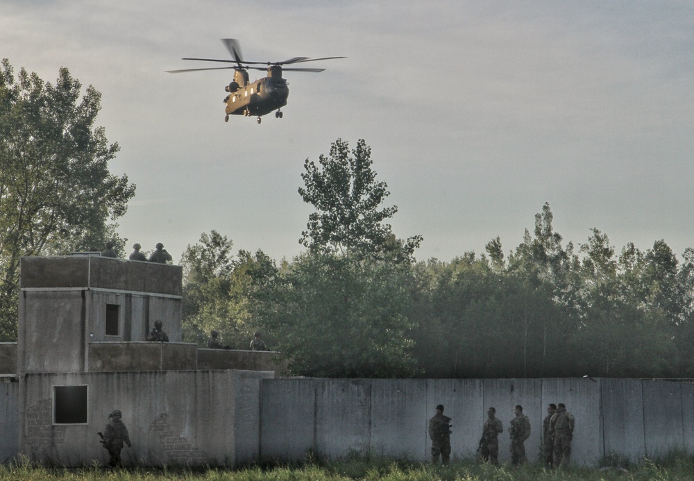 Charlie Company 69th Infantry  training  at Fort  Drum