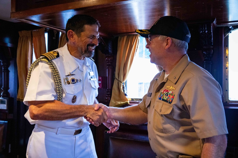 Uruguay tall ship Miranda visits Naval Station Mayport