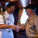 Uruguay tall ship Miranda visits Naval Station Mayport