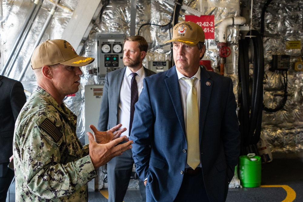 USS Montgomery (LCS 8) Hosts House Veterans' Affairs Committee