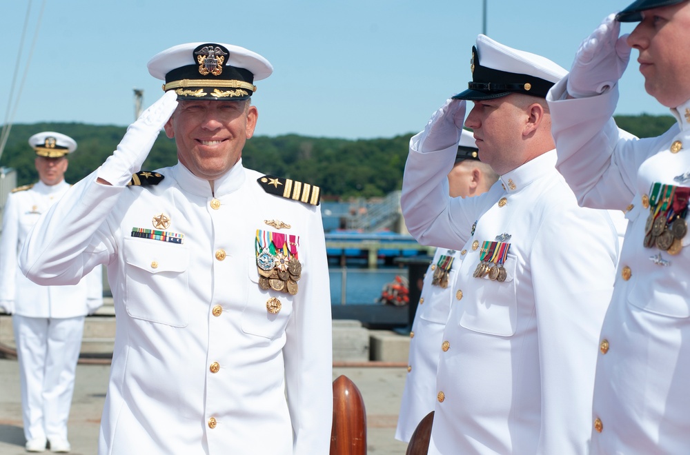 Submarine Squadron 12 Change of Command