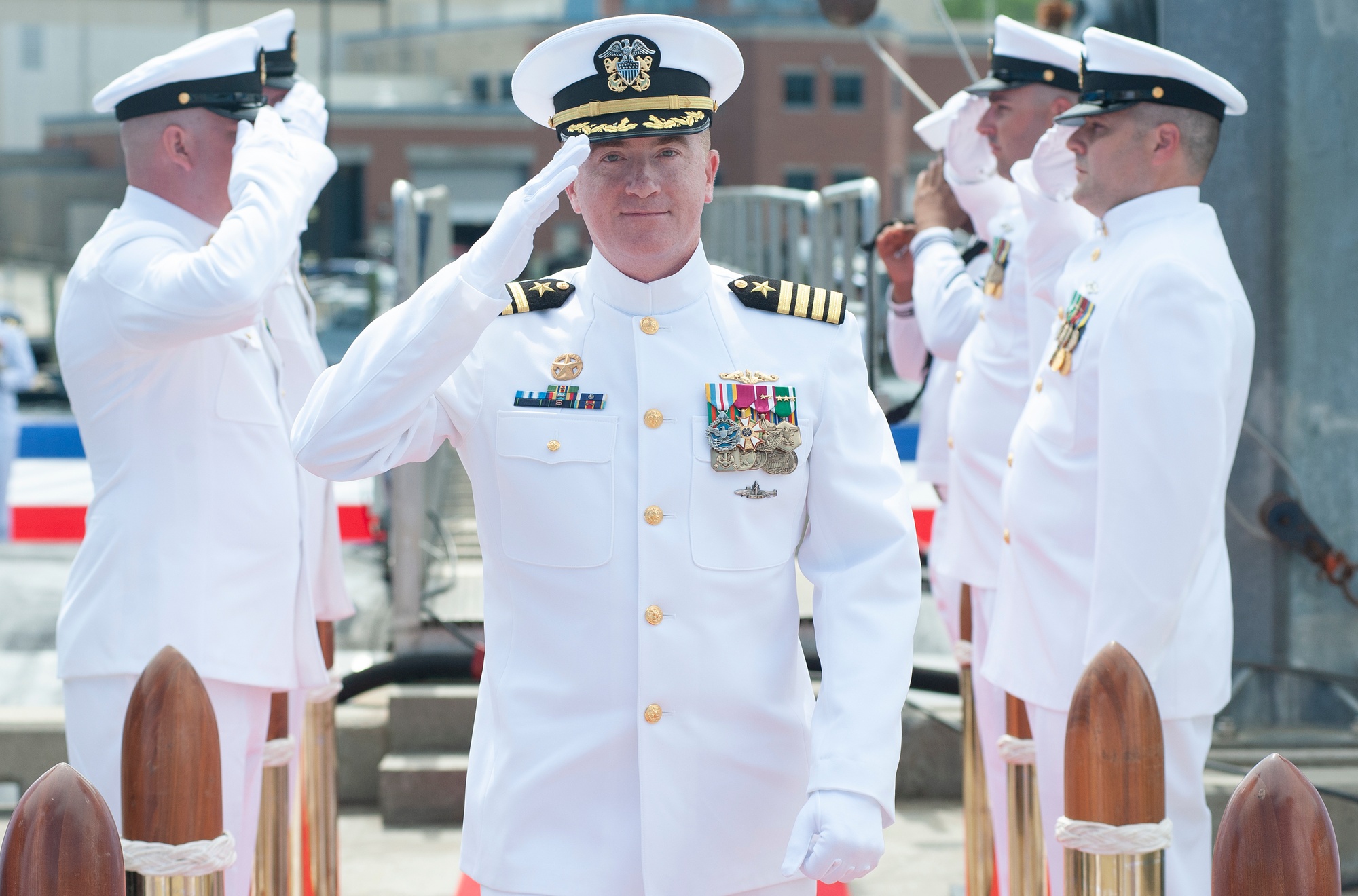 Images - Submarine Squadron 12 Change of Command  - DVIDS