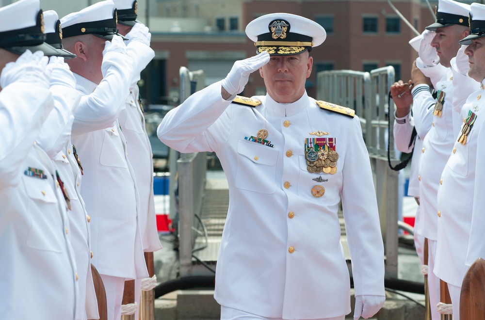 DVIDS - News - Submarine Squadron 12 holds change of command