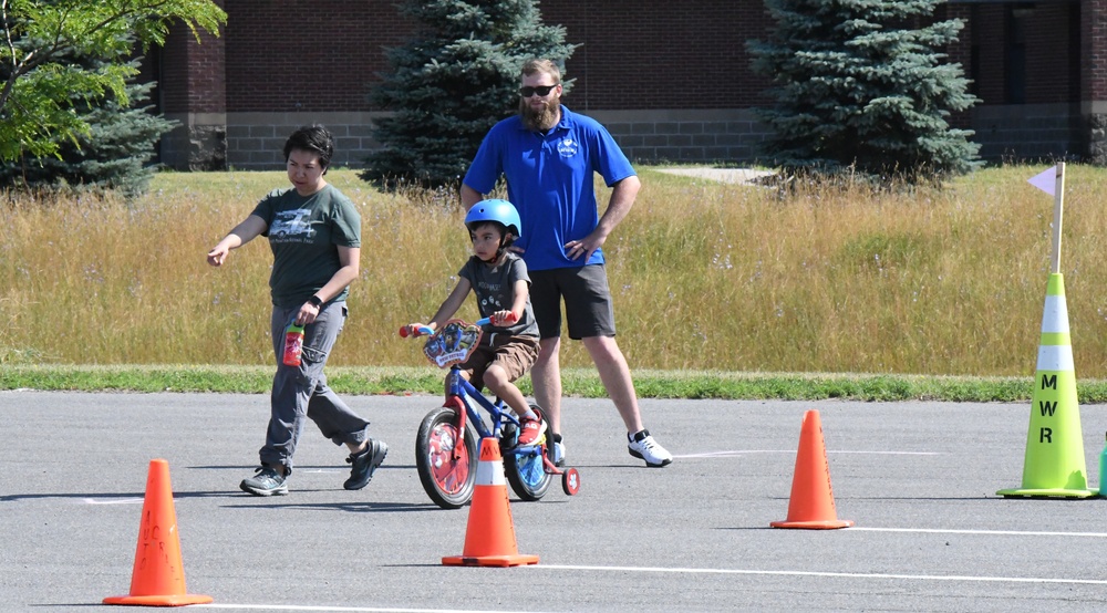 Fort Drum FMWR Bike Rodeo promotes safe riding for children