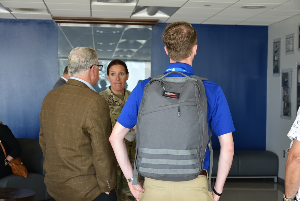 Southern Legislative Conference Tours Tinker AFB