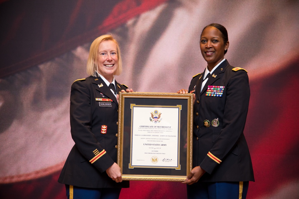 Col. Teresa Schlosser Retires